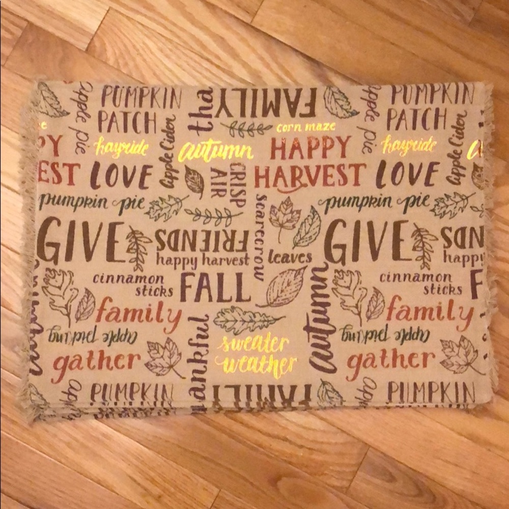 8 Fall Placemats